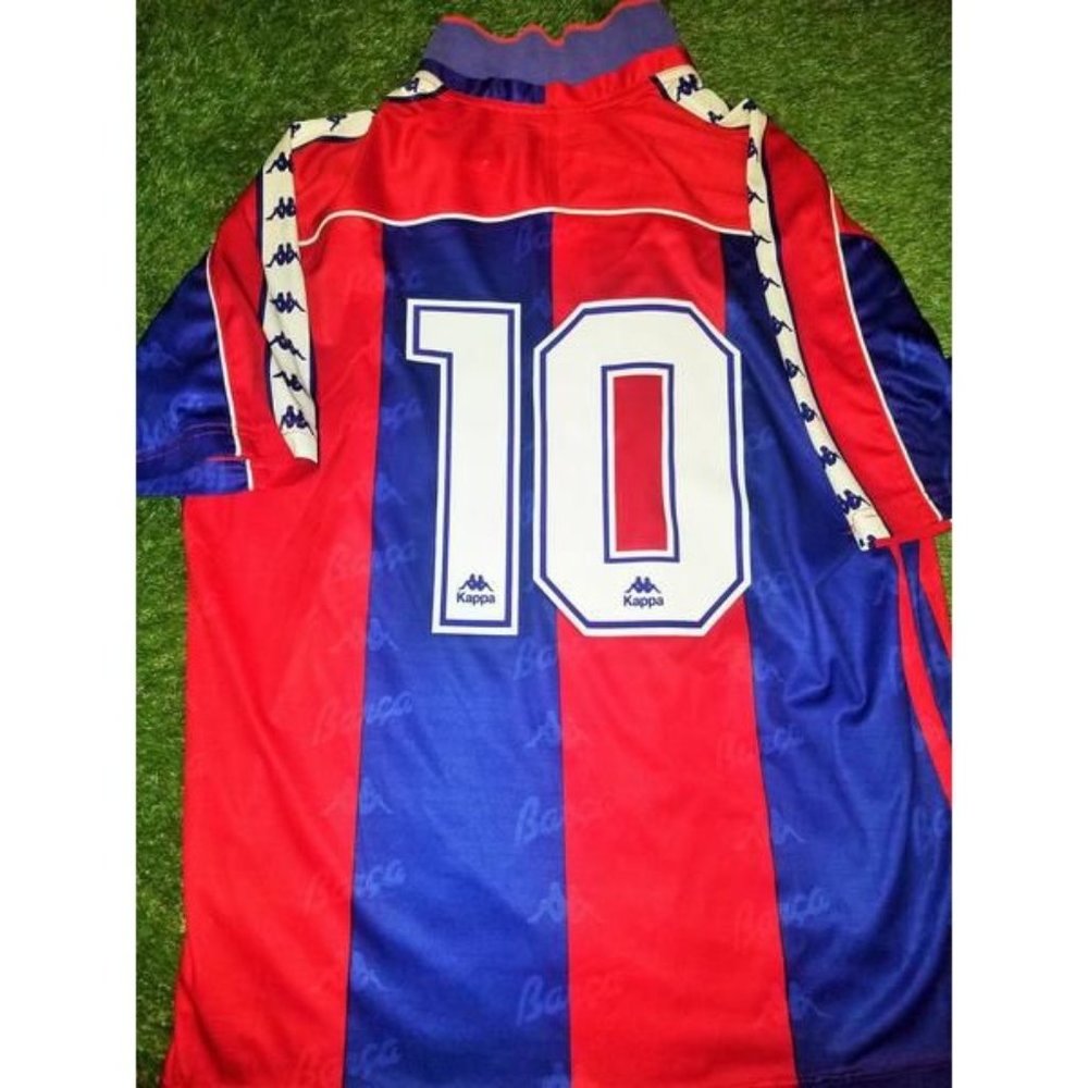 Romadio Barcelona 1994 Kappa Soccer Jersey L